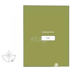 Дом 20м², 1-этажный, участок 6 сот.