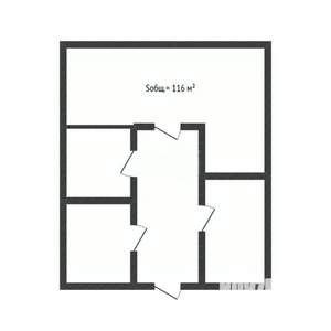 Таунхаус 116м², 3-этажный, участок 2 сот.