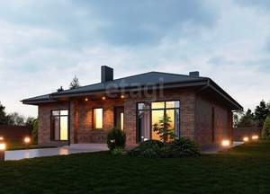 Дом 135м², 1-этажный, участок 8 сот.