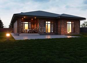 Дом 135м², 1-этажный, участок 8 сот.