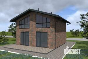 Дом 111м², 2-этажный, участок 10 сот.