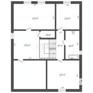 Дом 240м², 2-этажный, участок 21 сот.