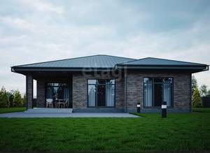 Дом 135м², 1-этажный, участок 8 сот.