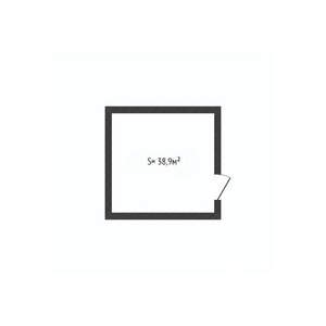 Дом 45м², 1-этажный, участок 0 сот.