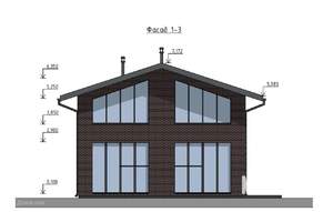 Дом 111м², 2-этажный, участок 10 сот.