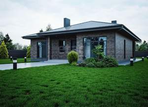 Дом 135м², 1-этажный, участок 8 сот.