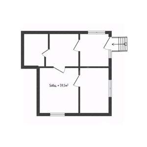 Дом 40м², 1-этажный, участок 2 сот.