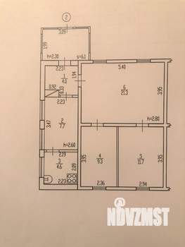 Дом 60м², 1-этажный, участок 6 сот.