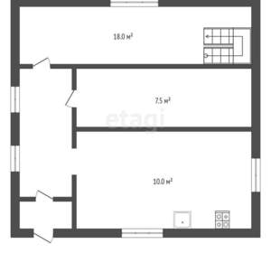 Дом 75м², 2-этажный, участок 3 сот.  