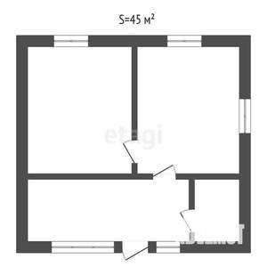 Дача 45м², 2-этажный, участок 6 сот.  