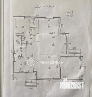 Дом 200м&sup2;, 2-этажный, участок 11 сот.  