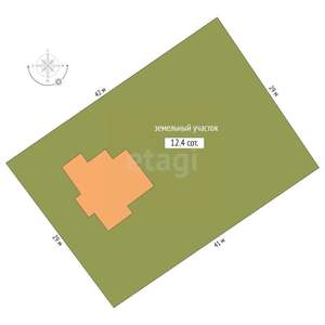 Дом 143м², 2-этажный, участок 12 сот.  
