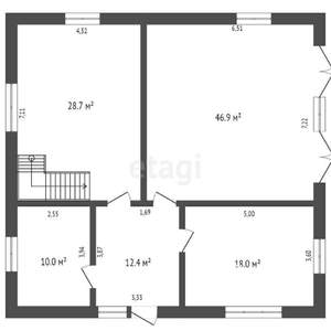 Дом 235м², 2-этажный, участок 10 сот.  