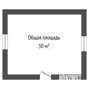 Дом 30м², 1-этажный, участок 8 сот.  