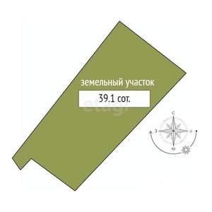 Дача 39м², 1-этажный, участок 12 сот.  