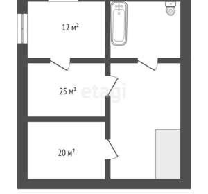 Дом 174м², 2-этажный, участок 8 сот.  