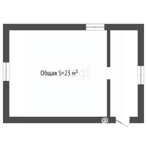 Дом 23м&sup2;, 2-этажный, участок 4 сот.  