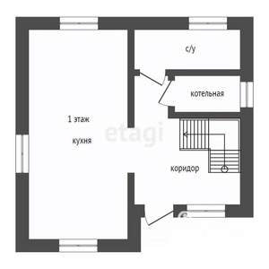 Дом 185м², 2-этажный, участок 5 сот.  