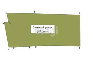Дом 73м², 1-этажный, участок 11 сот.  