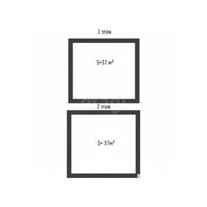 Дом 74м&sup2;, 2-этажный, участок 10 сот.  