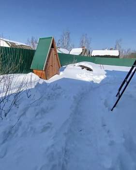 Дом 57м&sup2;, 1-этажный, участок 6 сот.  