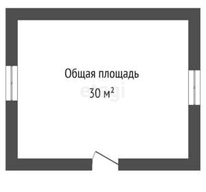 Дом 30м², 2-этажный, участок 8 сот.  