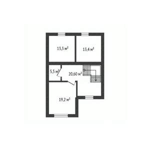 Таунхаус 146м², 2-этажный, участок 3 сот.  