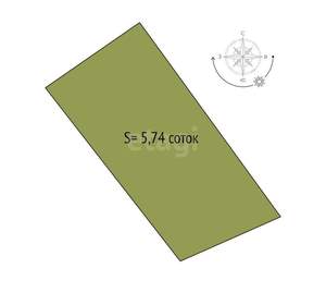 Дом 10м², 2-этажный, участок 6 сот.  