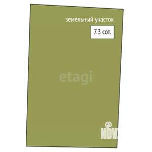 Дом 160м², 1-этажный, участок 7 сот.  