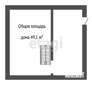 Дом 90м&sup2;, 3-этажный, участок 6 сот.  