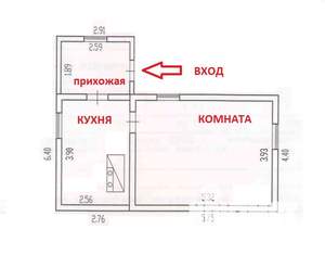 Дача 44м², 1-этажный, участок 7 сот.  