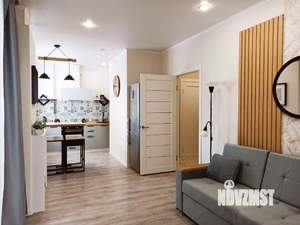 1-к квартира, посуточно, 43м2, 1/1 этаж