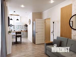 1-к квартира, посуточно, 43м2, 1/1 этаж