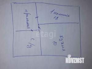 1-к квартира, на длительный срок, 39м2, 16/17 этаж