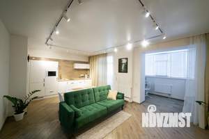 1-к квартира, посуточно, 52м2, 15/16 этаж