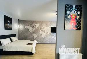 Студия квартира, посуточно, 45м2, 14/17 этаж