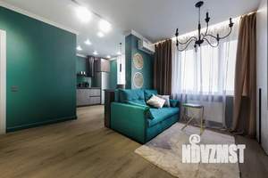 1-к квартира, посуточно, 43м2, 9/16 этаж