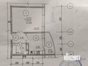 1-к квартира, на длительный срок, 40м2, 7/16 этаж