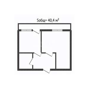 1-к квартира, на длительный срок, 40м2, 9/14 этаж