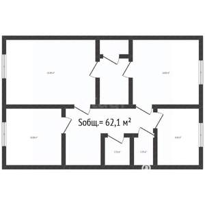 3-к квартира, на длительный срок, 61м2, 3/5 этаж