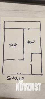 1-к квартира, на длительный срок, 41м2, 16/16 этаж