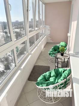 1-к квартира, посуточно, 48м2, 9/15 этаж