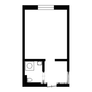 2-к квартира, на длительный срок, 30м2, 3/5 этаж