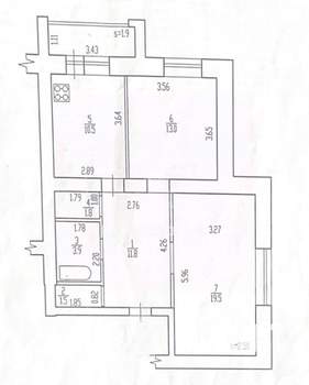 2-к квартира, на длительный срок, 62м2, 9/9 этаж