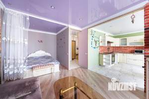 1-к квартира, посуточно, 41м2, 8/19 этаж