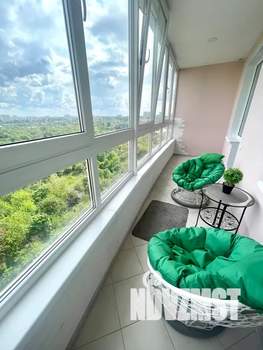 1-к квартира, посуточно, 48м2, 9/15 этаж