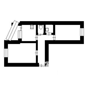 2-к квартира, на длительный срок, 52м2, 3/5 этаж