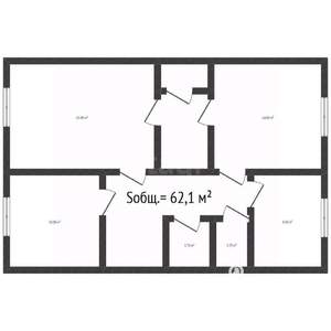 3-к квартира, на длительный срок, 61м2, 3/5 этаж