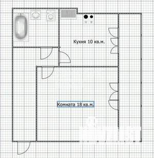 1-к квартира, вторичка, 38м2, 13/15 этаж