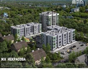 2-к квартира, вторичка, 60м2, 4/4 этаж